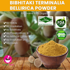 Bibhitaki Terminalia Bellirica Powder losing weight, lowering cholesterol and improving insulin sensitivity