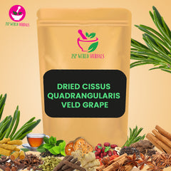 Dried Cissus quadrangularis Veld grape 100 Grams 100% Organic Authenic