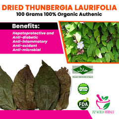 Dried Thunbergia laurifolia 100 Grams 100% Organic Authenic