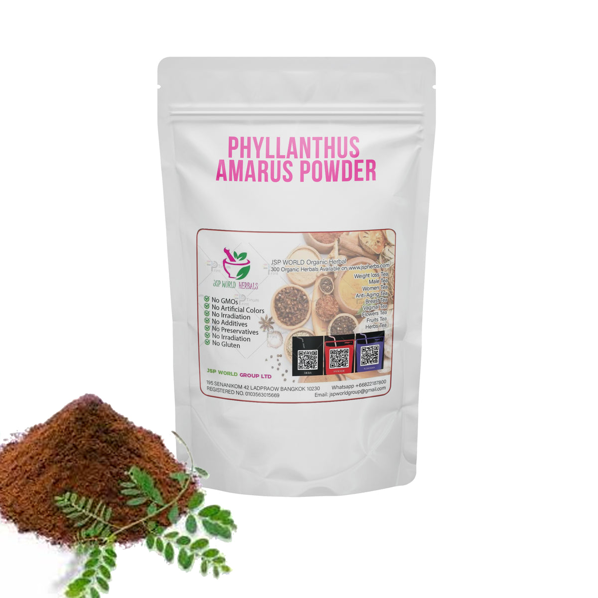 Phyllanthus Amarus Powder 100 Grams 100% Organic Authenic