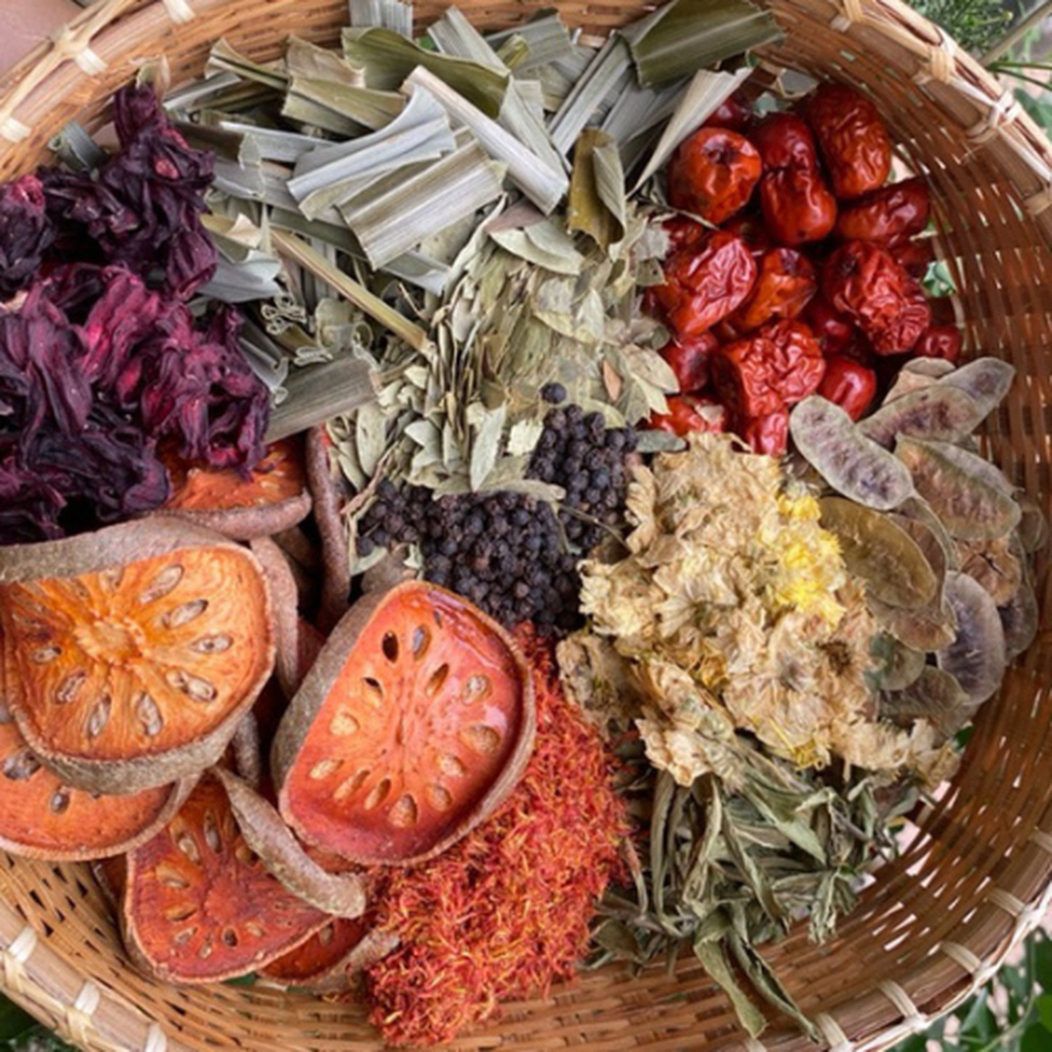 Botanical tea ingredients