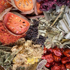 Botanical tea ingredient detail
