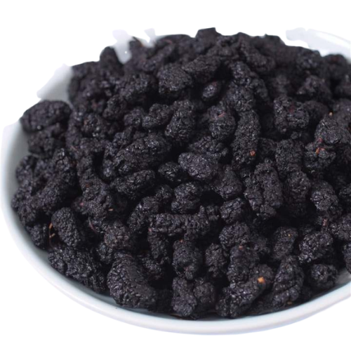 Dried Black Mulberry 100g. Morus nigra