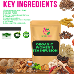 Women's Tea 20 Days Result Anti-Aging Breast Hormones Beauty from inside Daily Drink 20 Teabags