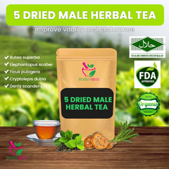 Mixed Dried Male Herbal Tea 100g. Improve vitality and endurance May enhance mood increase energy