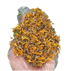 Dried Marigold Flowers Calendula 100g.