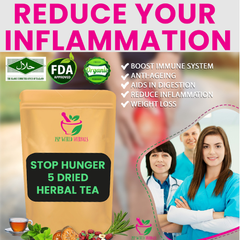 Stop Hunger Dried Herbal Tea 100g. 20 days Result.