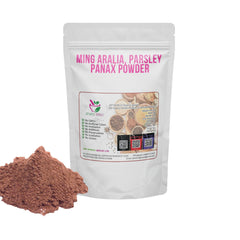 Ming Aralia Parsley Panax Powder 100g packaging