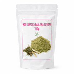 Barleria lupulina Powder 100g | Hop-headed Barleria packaging