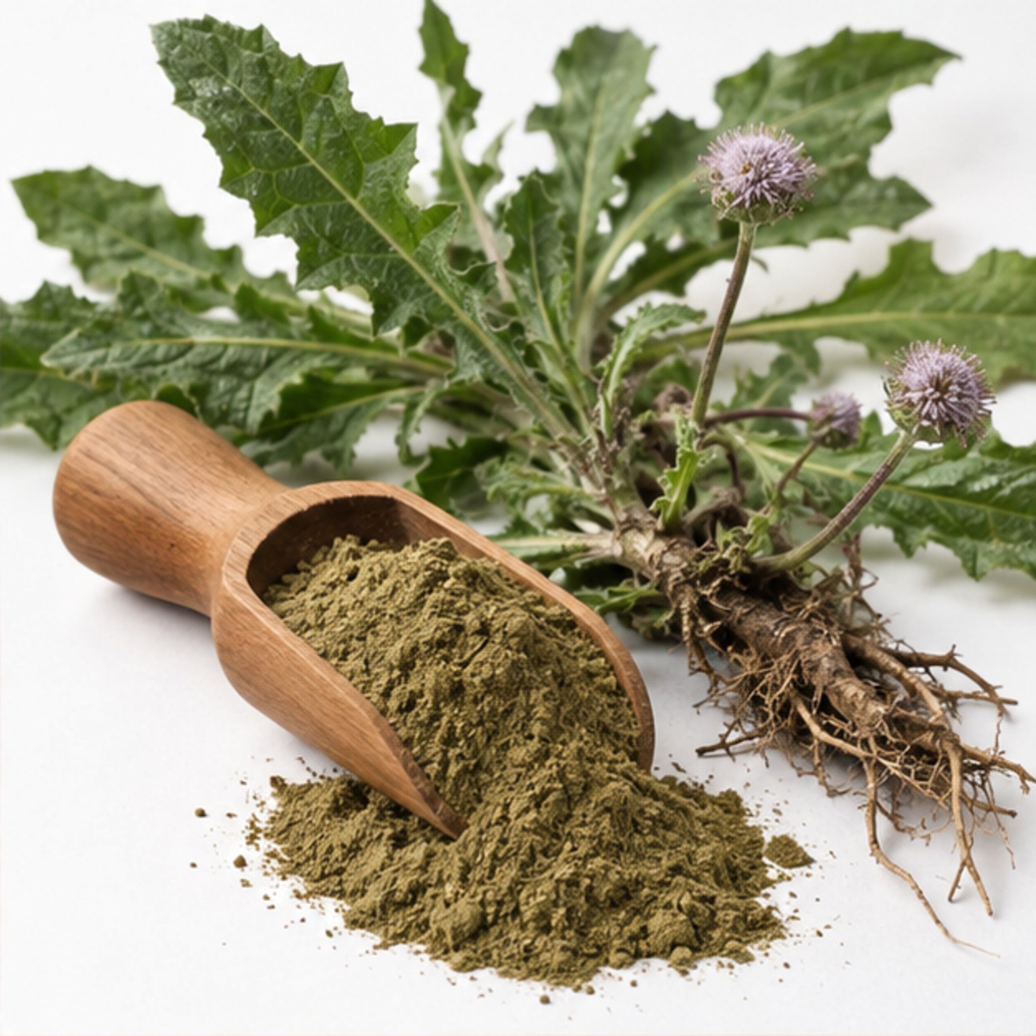 Prickly-leaved elephant's foot Powder 100g. Elephantopus scaber image 2