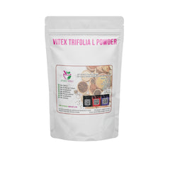 Vitex trifolia L Powder 100g. packaging