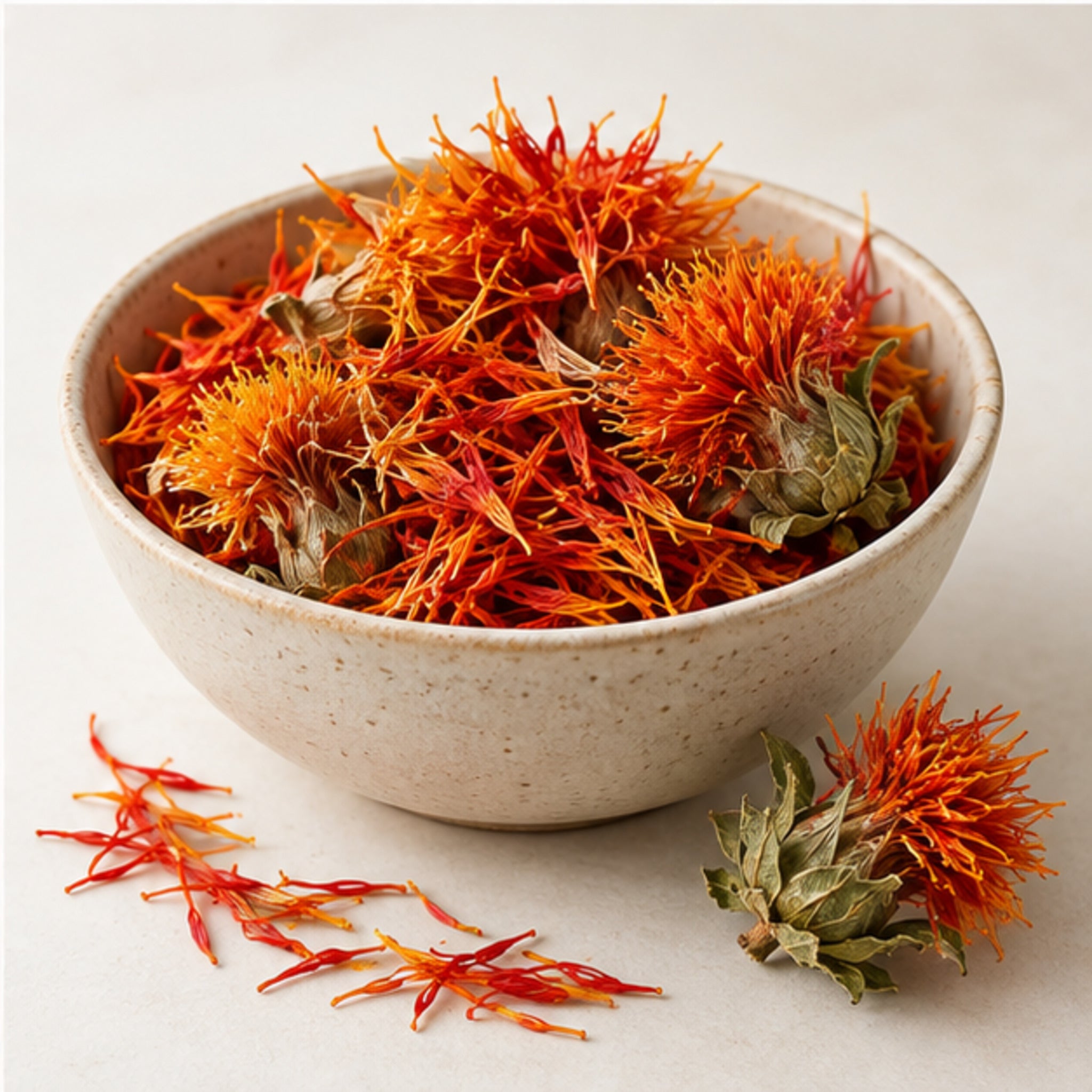 Safflower Powder 100g. Carthamus Tinctorius image 4