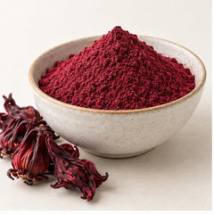 Roselle Hibiscus Sabdariffa Flowers Powder 100g. product image