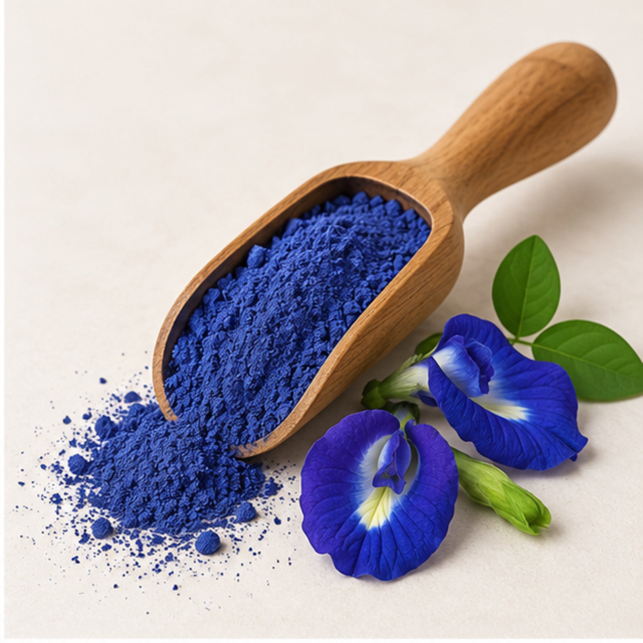 Ground Blue Butterfly Pea Powder 100g. Clitoria Ternatea image 2