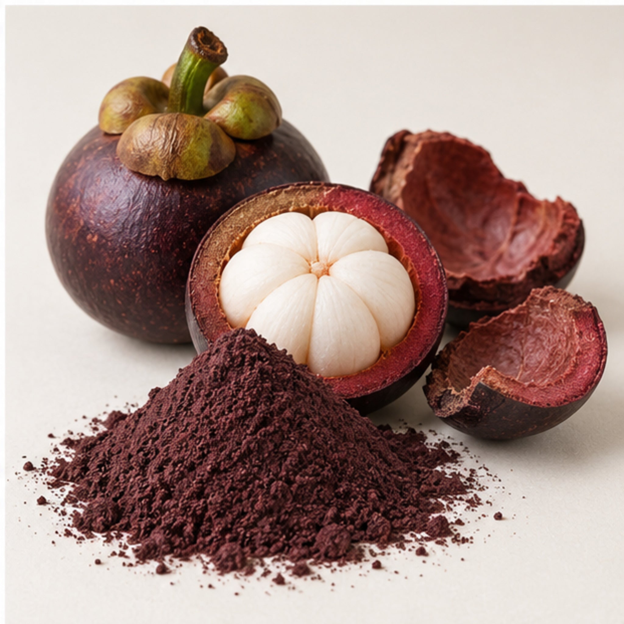 Mangosteen Peel Powder 100g | Garcinia Mangostana Rind image 4