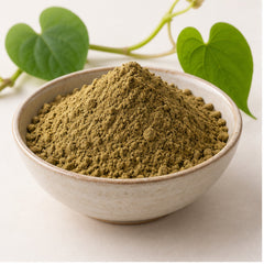 Heart Leaved Moonseed Powder 100g. Tinospora cordifolia vine product image