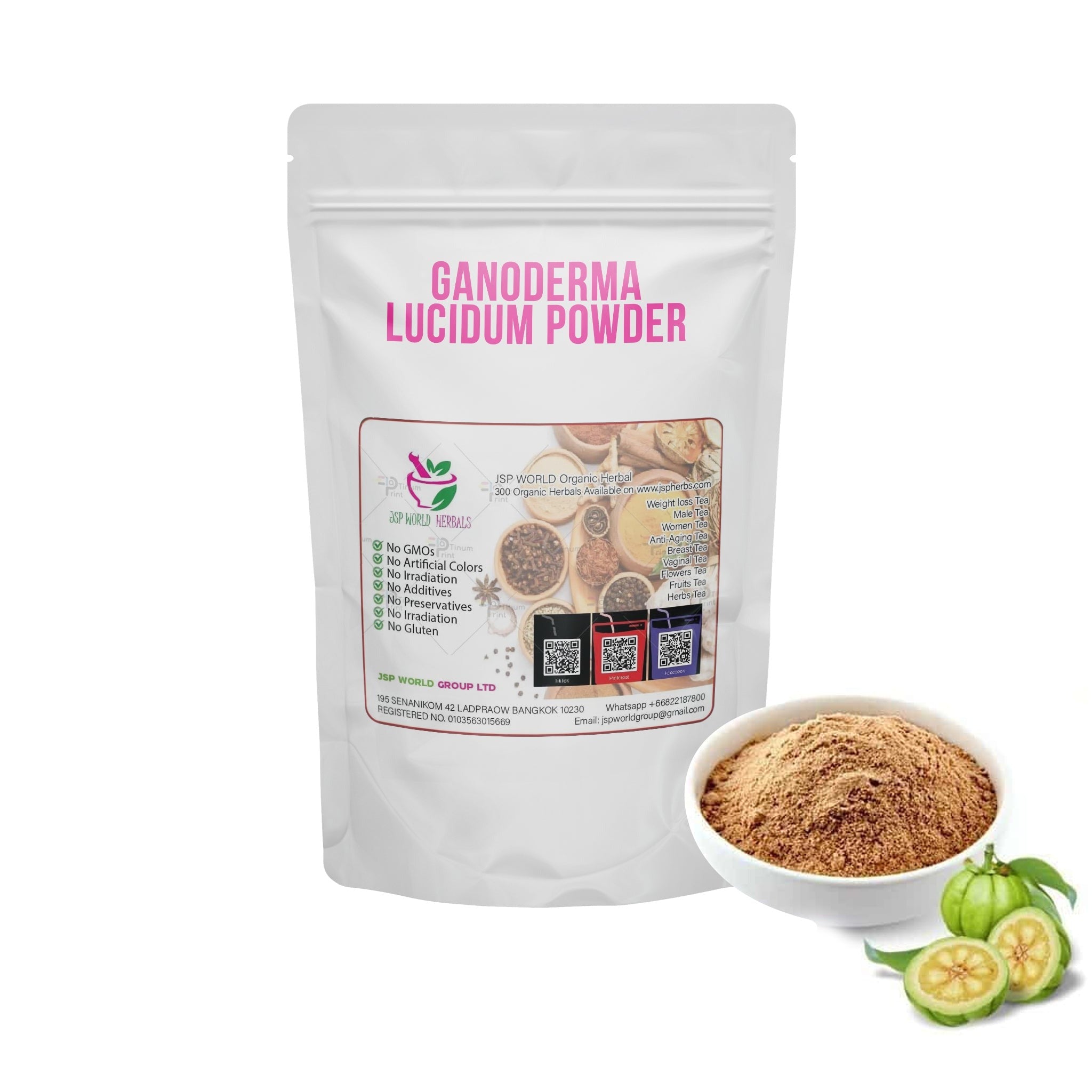 Garcinia Powder 100g. Garcinia Cambogia Fruit packaging
