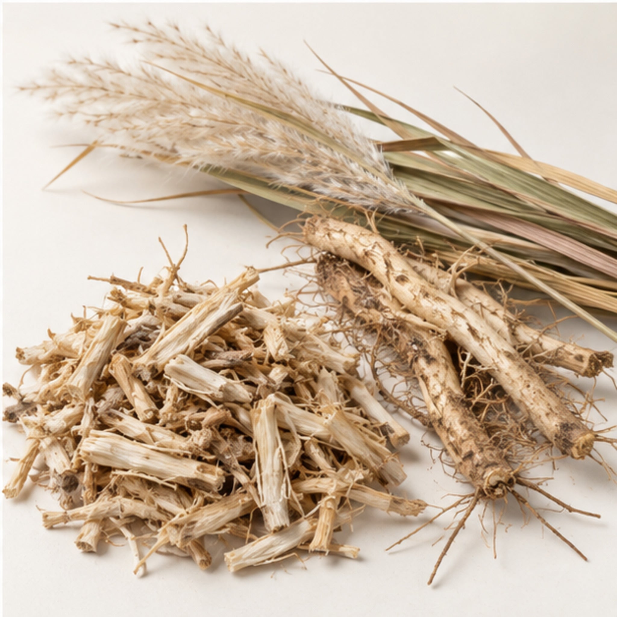 Dried Imperata Cylindrica 100g. image 4