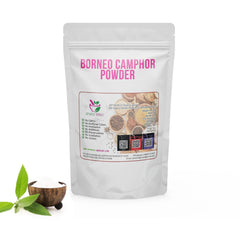 Borneo Camphor Powder 100g | Aromatic Botanical Powder packaging