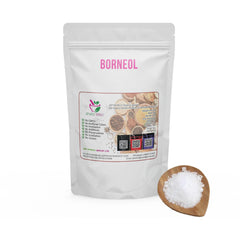 Pure Borneol 100g | Aromatic Borneol Crystals packaging