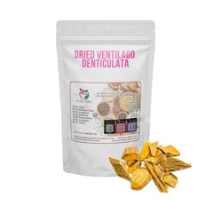 Dried Ventilago Denticulata 100g. Ventilago denticulata Willd Bark packaging
