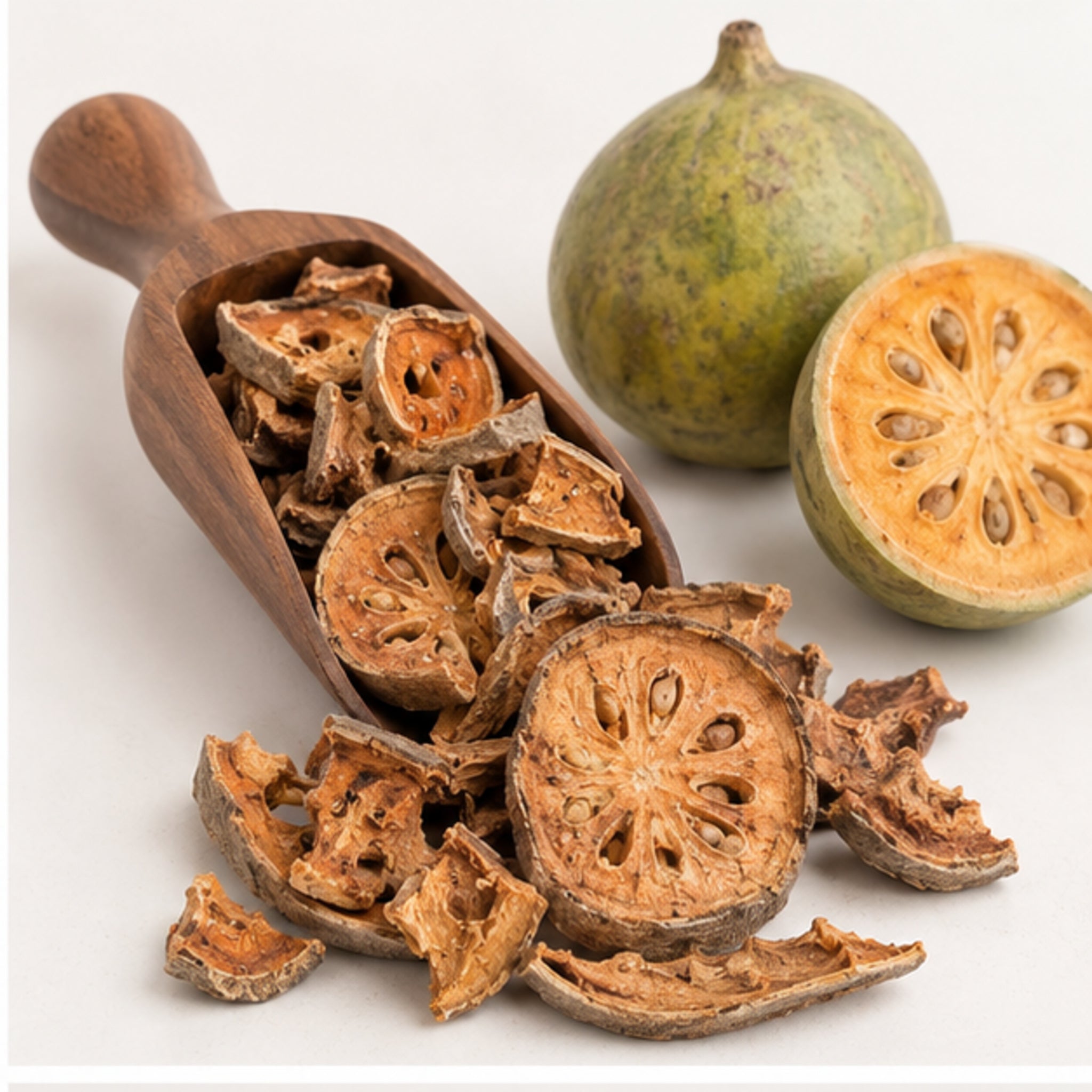 Dried Indian Bael 100g. Wood Apple product image