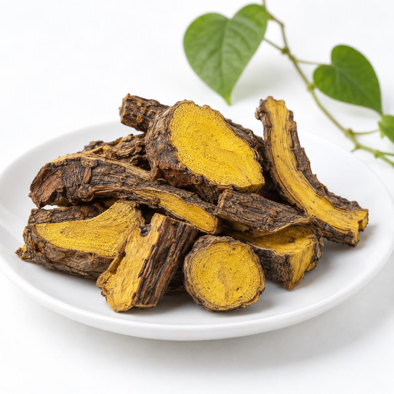 Dried Coscinium fenestratum 100g tree turmeric calumba wood product image