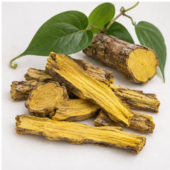 Dried Coscinium Fenestratum 100g. Venivel Tree Turmeric or Calumba Wood product image