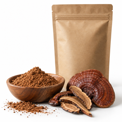 Ganoderma lucidum Reishi powder 100g packaging product image