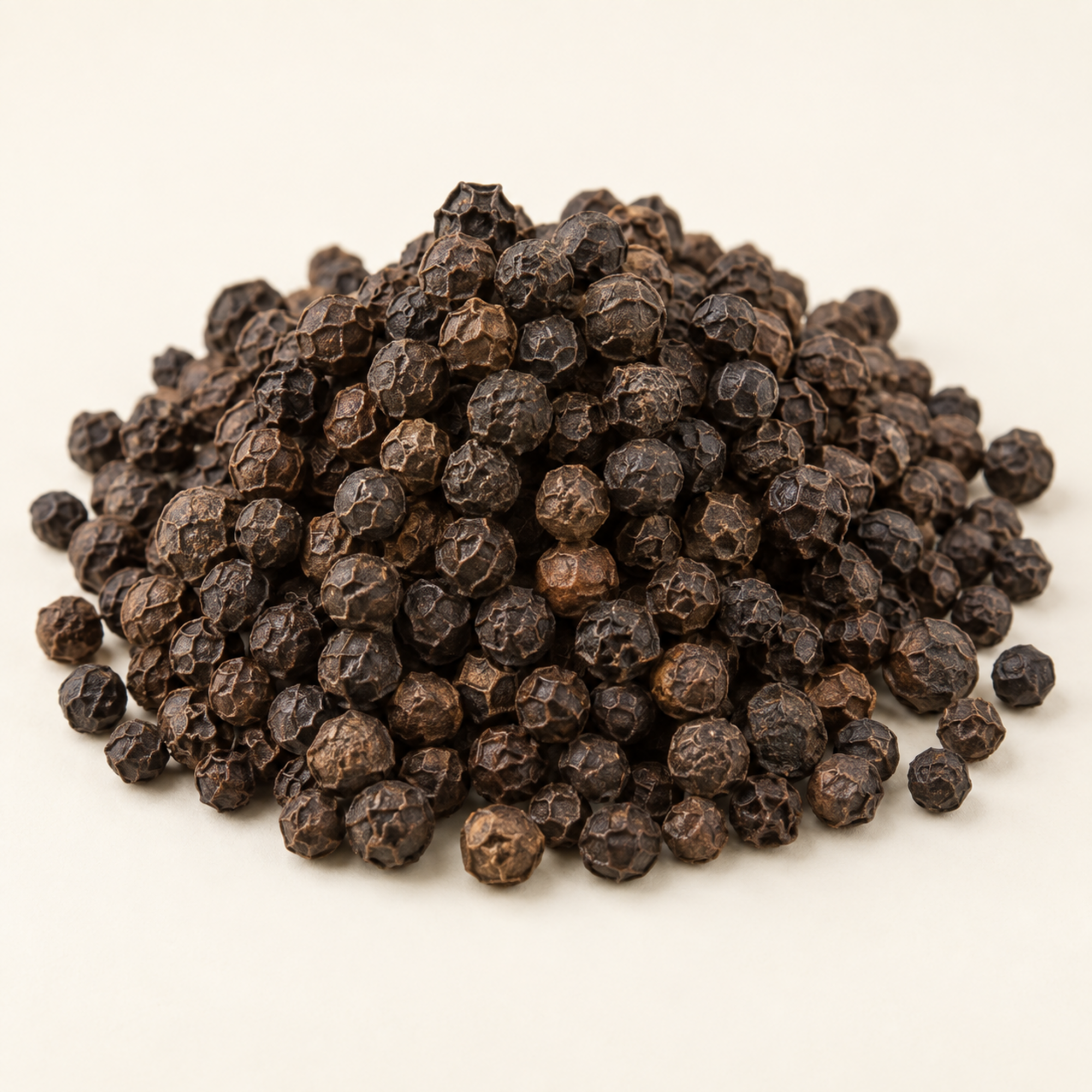 Whole black peppercorns, hero product image