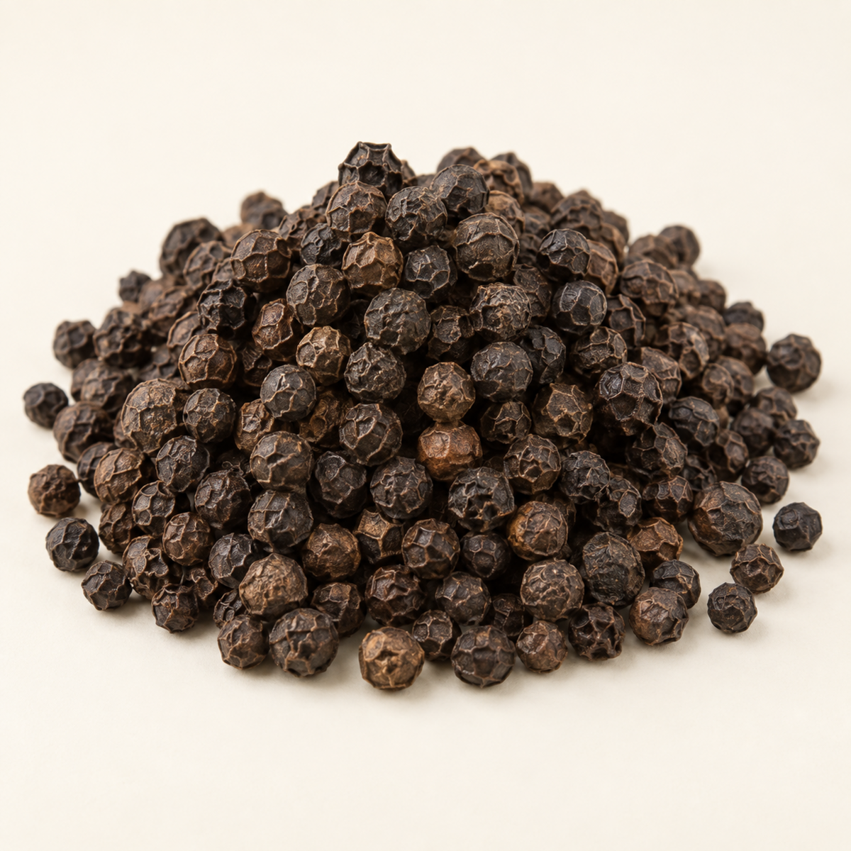 Whole black peppercorns, hero product image