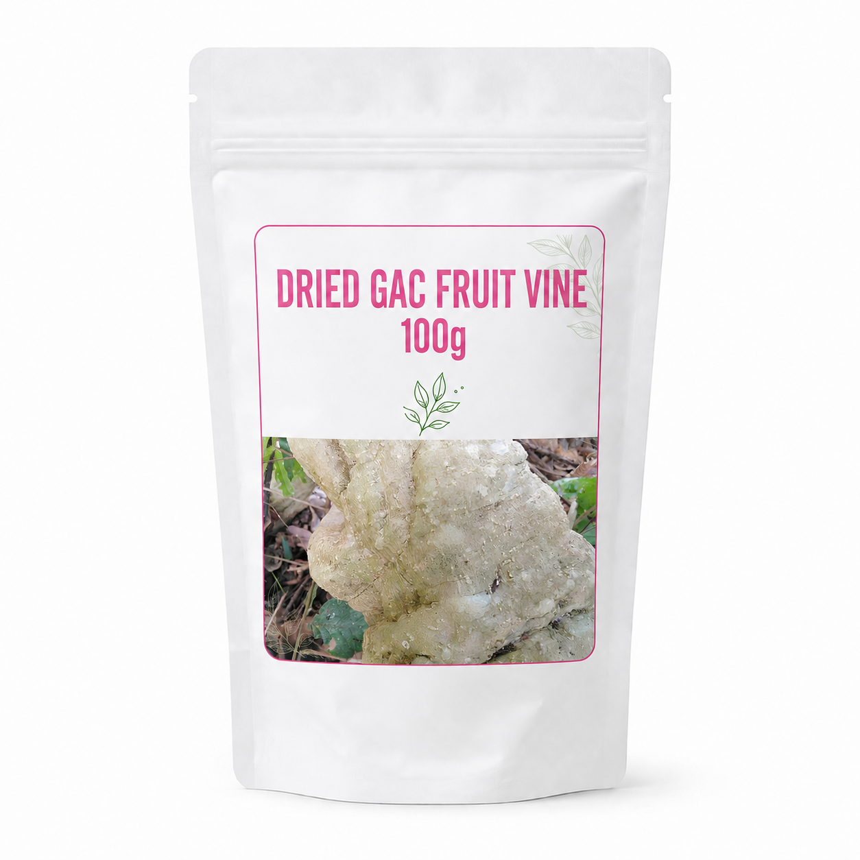 Dried Gac Fruit Vine 100g packaging with actual product image
