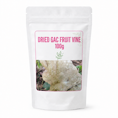 Dried Gac Fruit Vine 100g packaging with actual product image