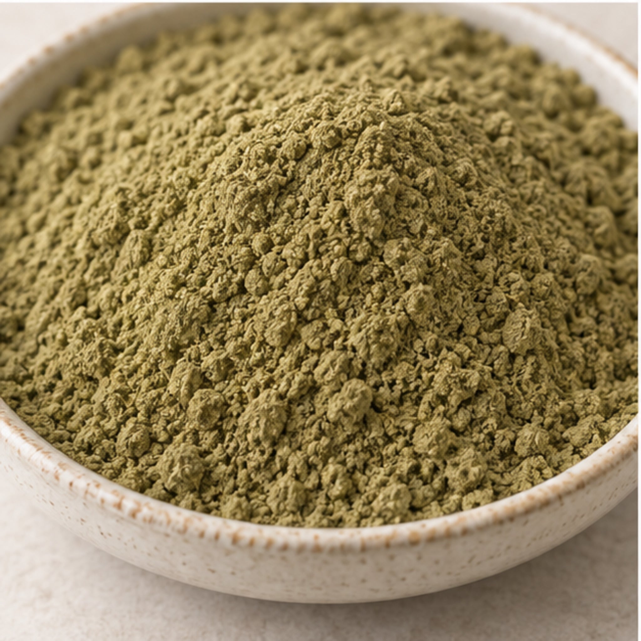 Close-up of Grewia paniculata powder