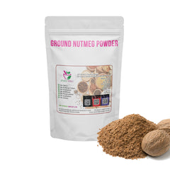 Ground Nutmeg Powder 100g packaging