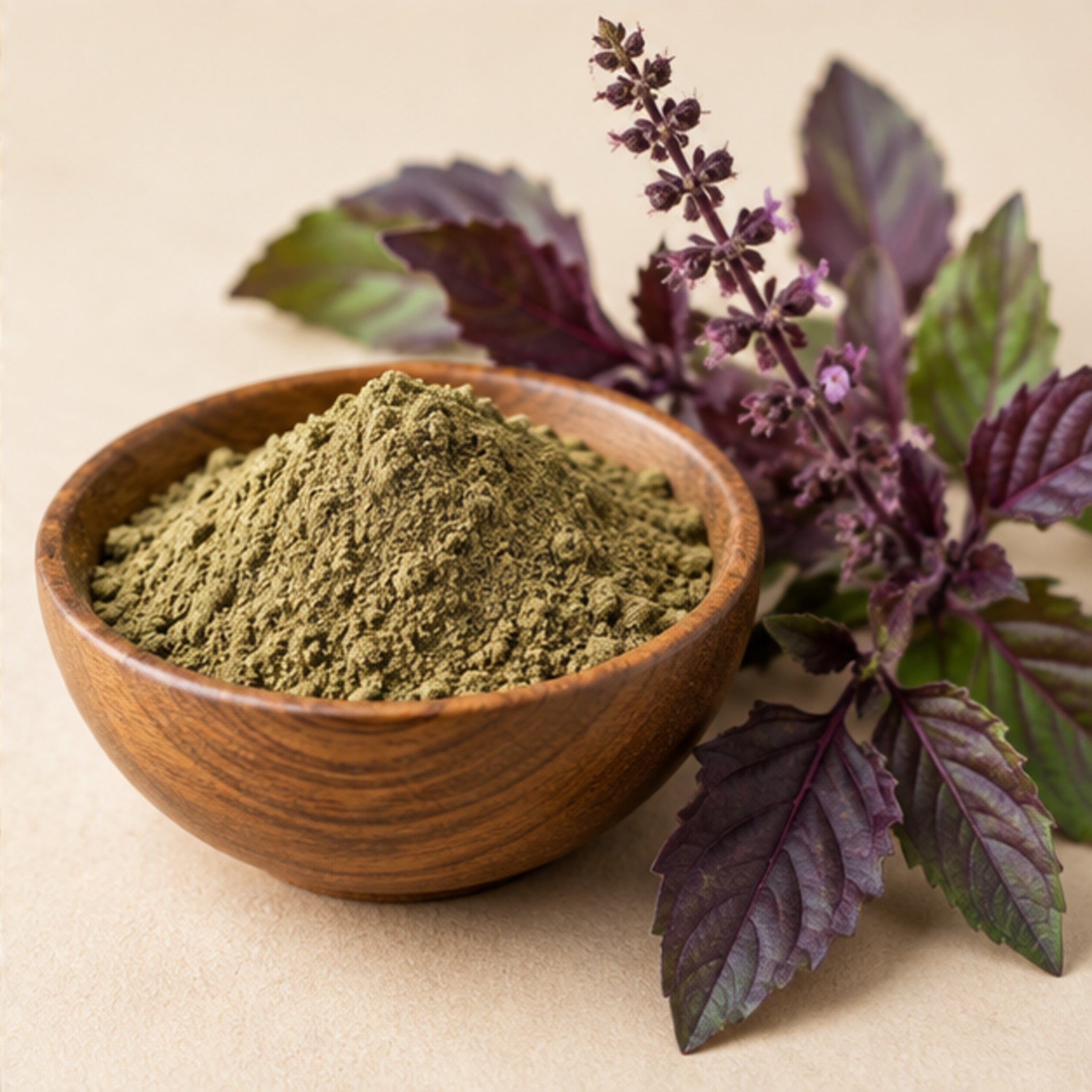 Red Holy Basil Powder 100g | Ocimum tenuiflorum image 4