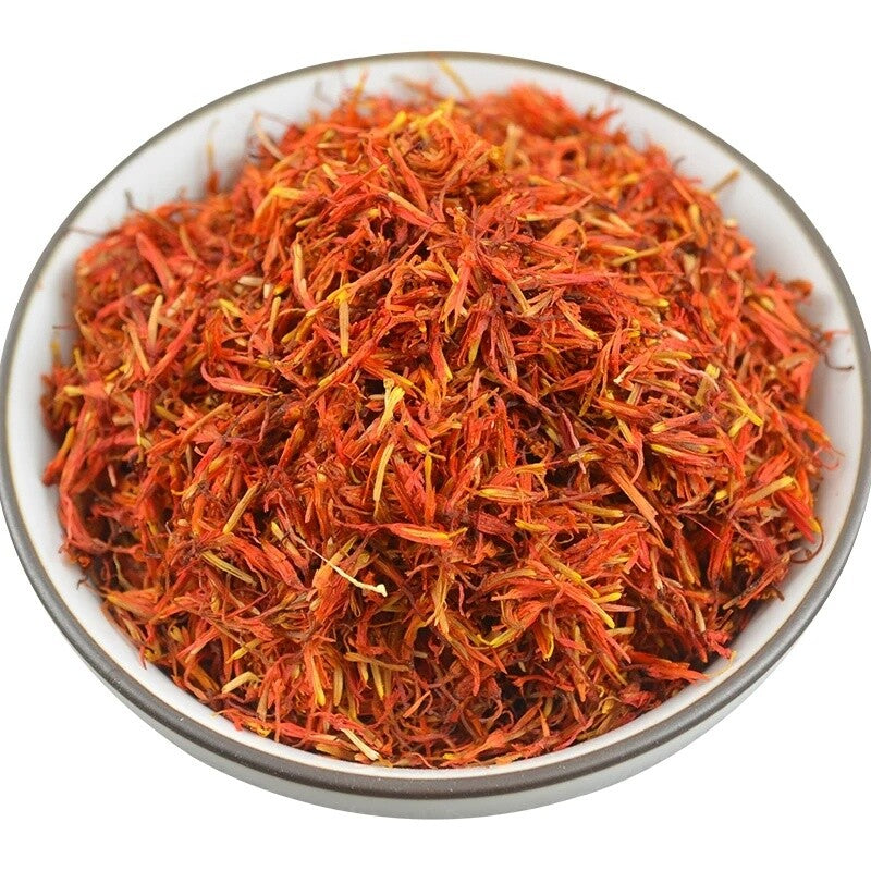 Dried Safflower Flower 100g. Carthamus tinctorius