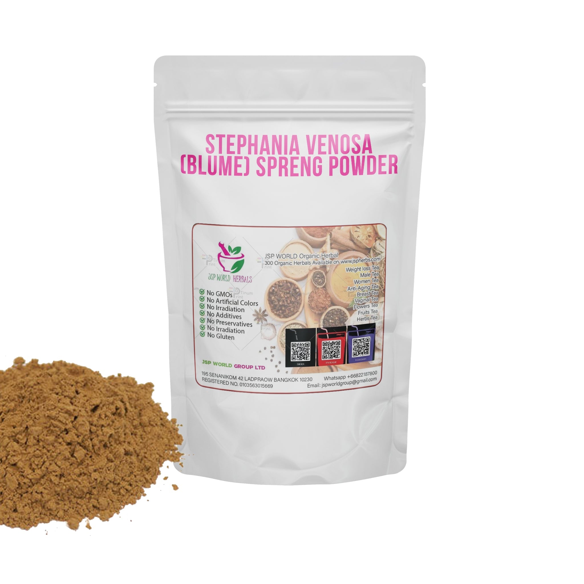 Stephania venosa powder 100g packaging