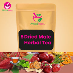 5 Dried Male Herbal Tea 100 Grams Improve vitality and endurance, May enhance mood, increase energy