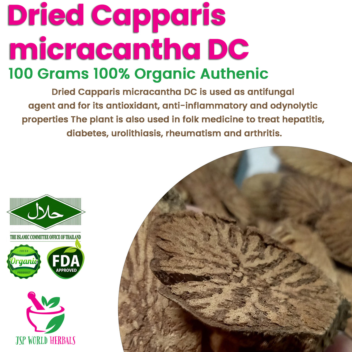 Dried Capparis micracantha product photo