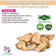 Dried Greater Galangal 