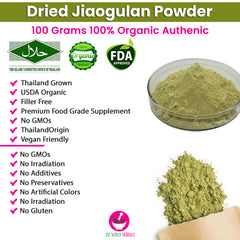 Dried Jiaogulan Powder (Gynostemma)