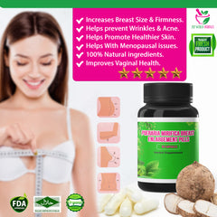 500mg 90 Capsules Pueraria Mirifica Breast Enlargement Pills Natural Curves #1 Breast Enhancement Pills 2022