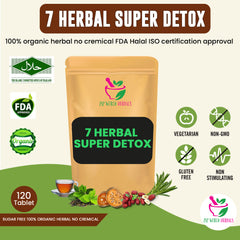 7 Herbal Super Detox 120 tablet , Super Detox 7 Herbal Tea