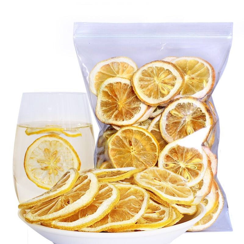 Dried Yellow Lemon Slice 100g.