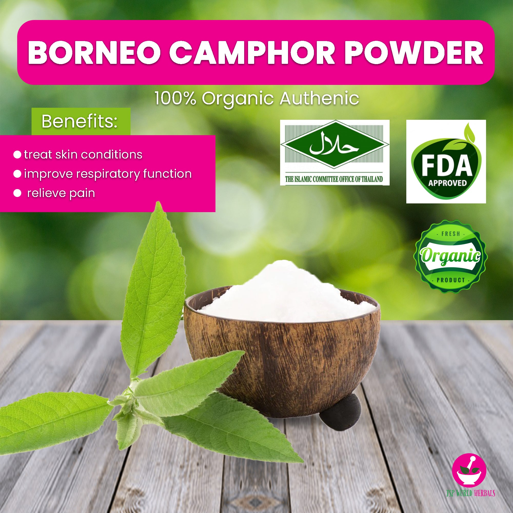 Borneo Camphor Powder