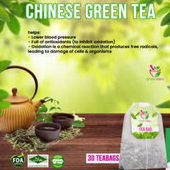 Chinese Green Tea 30 Teabags