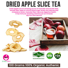 Dried Apple Slice Tea, control blood sugar levels, soluble fiber