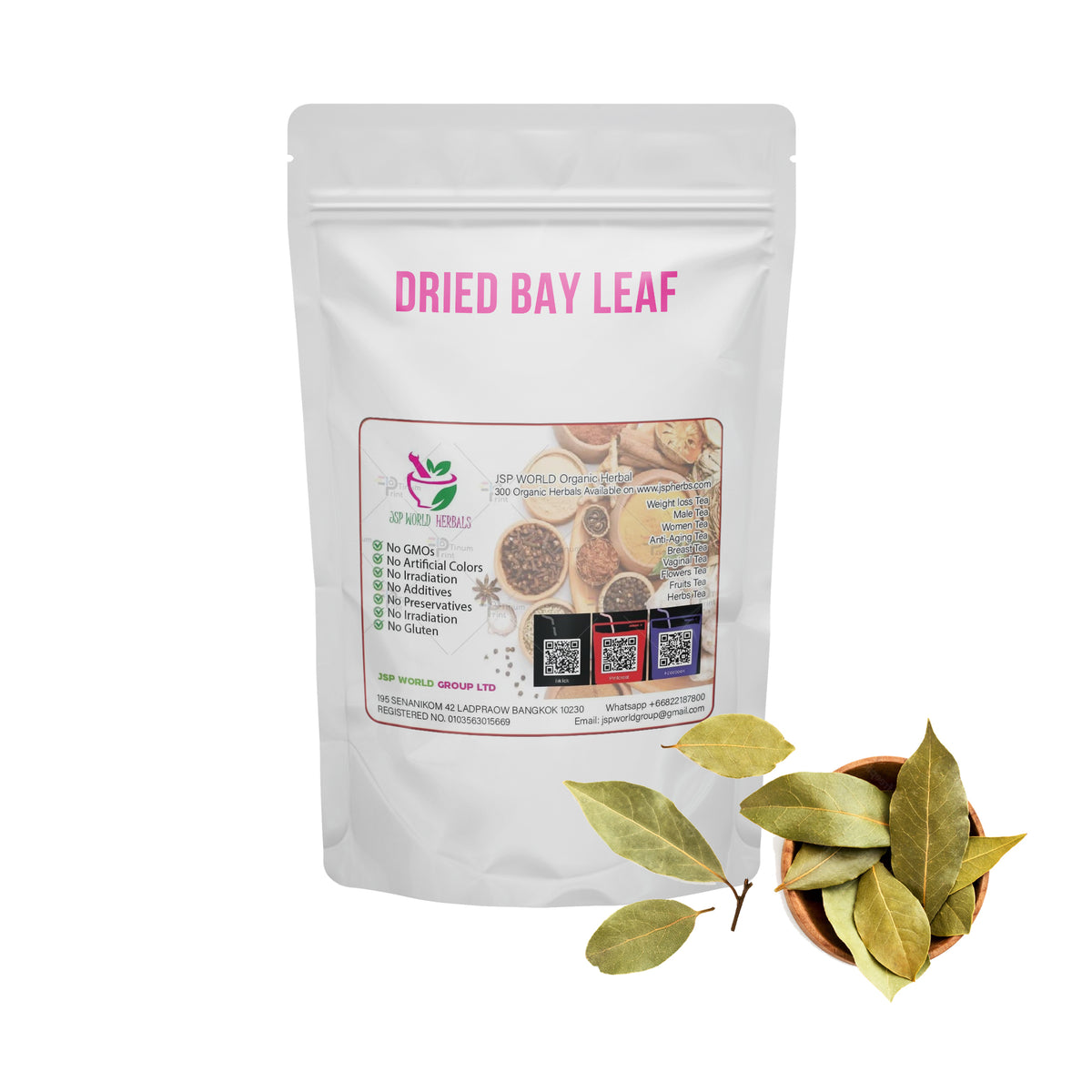 Dried Bay leaf 100 Grams 100% Organic Authenic