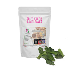 Dried Kaffir Lime Leaves 100 Grams 100% Organic Authenic